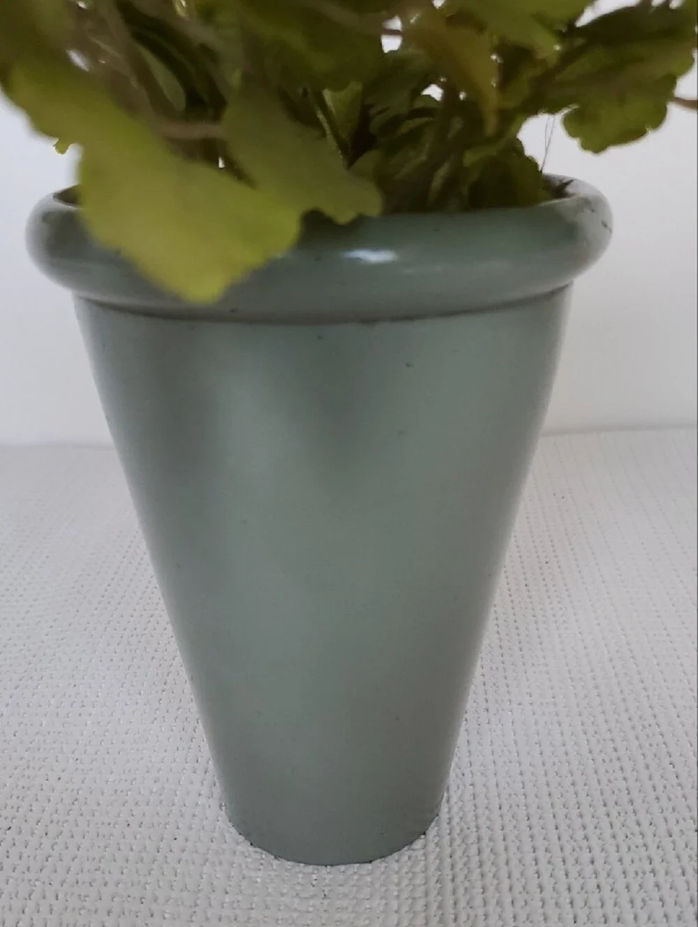 Artificial Gingko Plant in Pot - Home Accents Set of 2